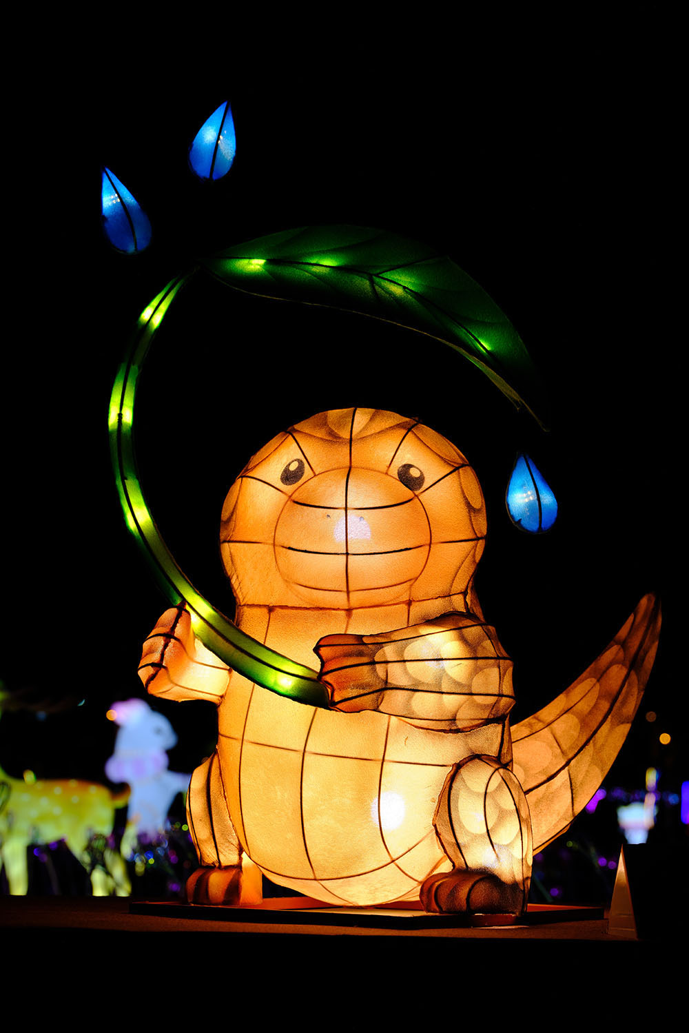 Pangolin in the Forest Rain