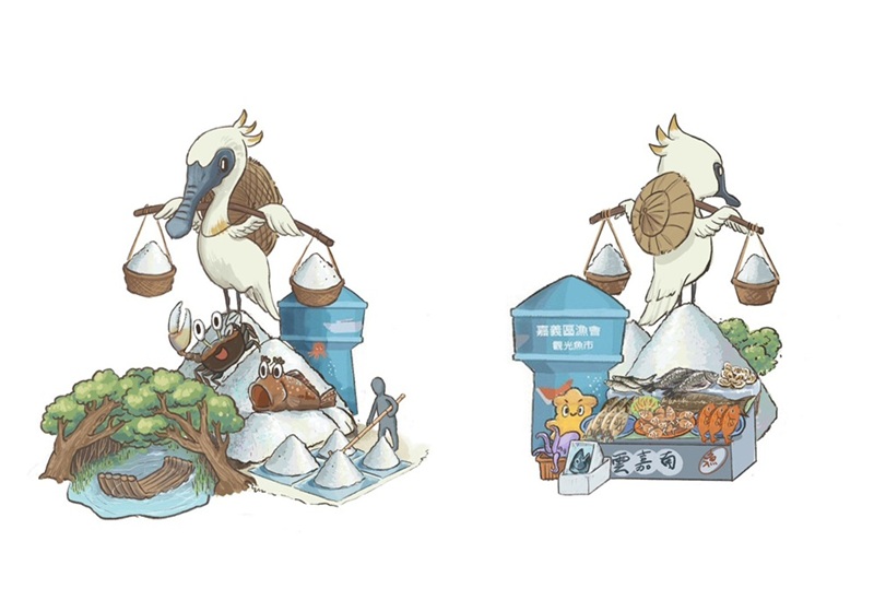 「戀戀海韻」黑琵鹽鷺(HAPPY沿路)