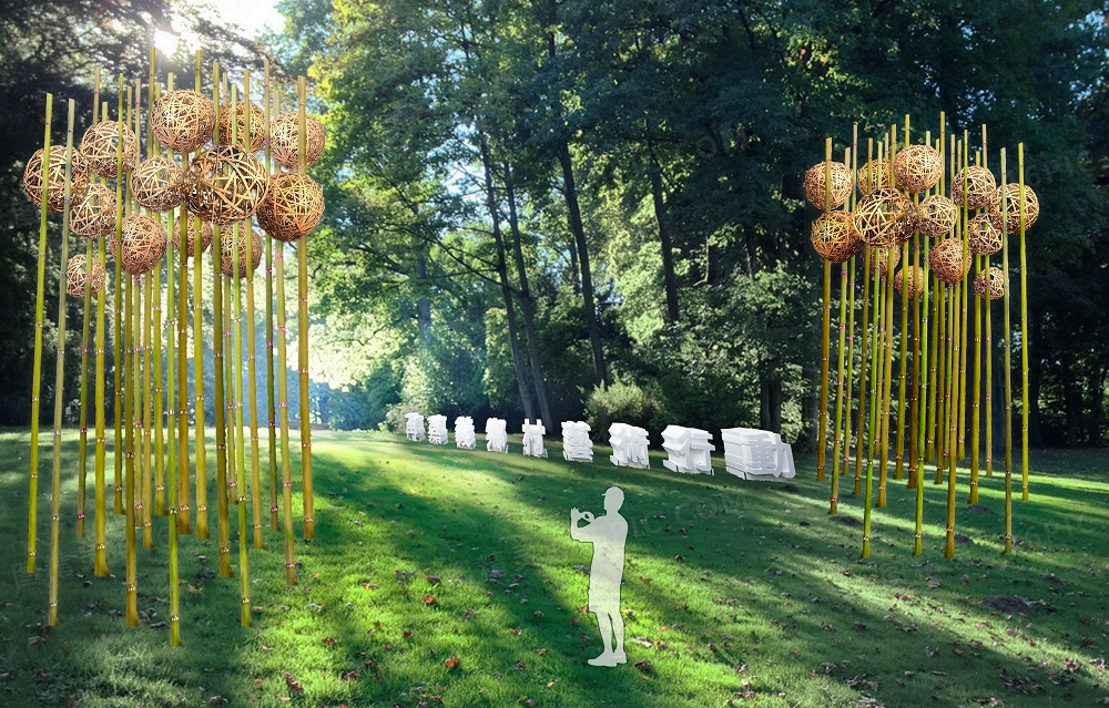 エントランスモチーフ｜竹光の門