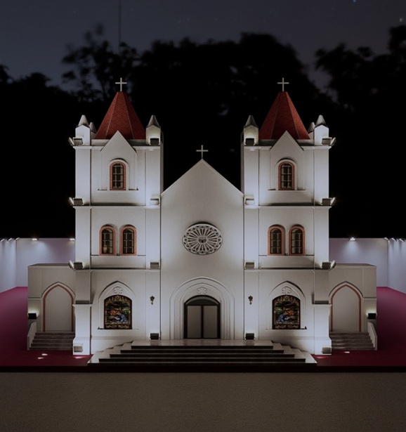 天の恵みが台湾に、福が諸羅に訪れるように