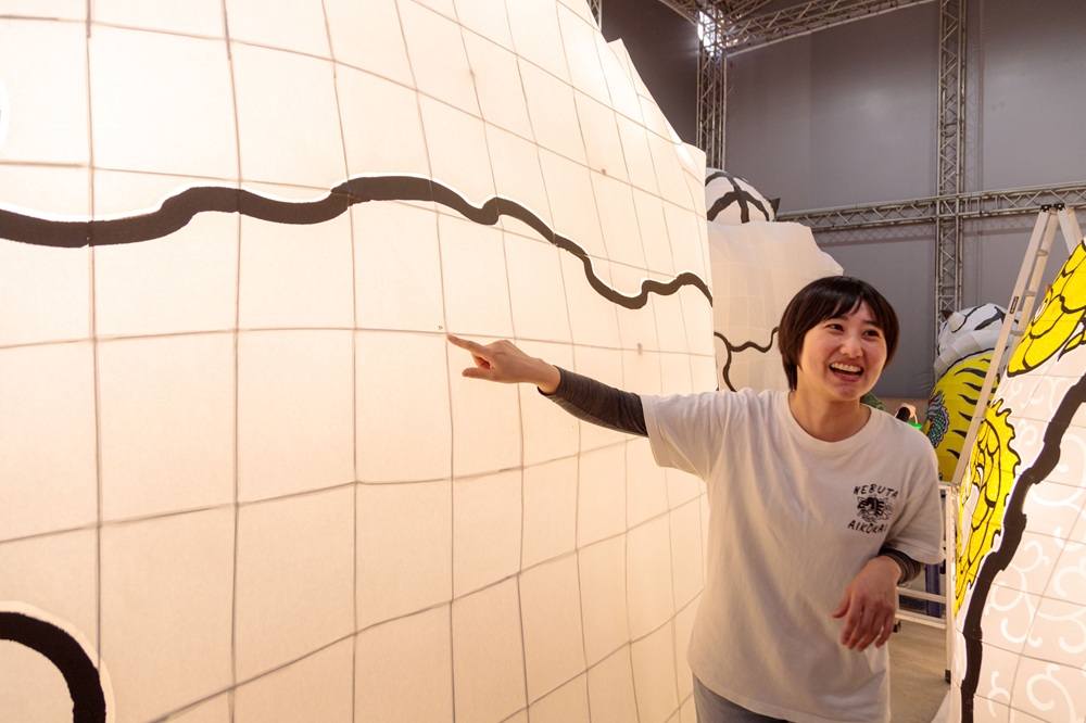 台湾ランタンフェスティバル in 嘉義-朴子配天宮「樸仔媽」、ねぶた