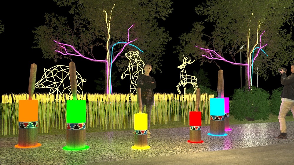 조 찧기: 향연의 준비