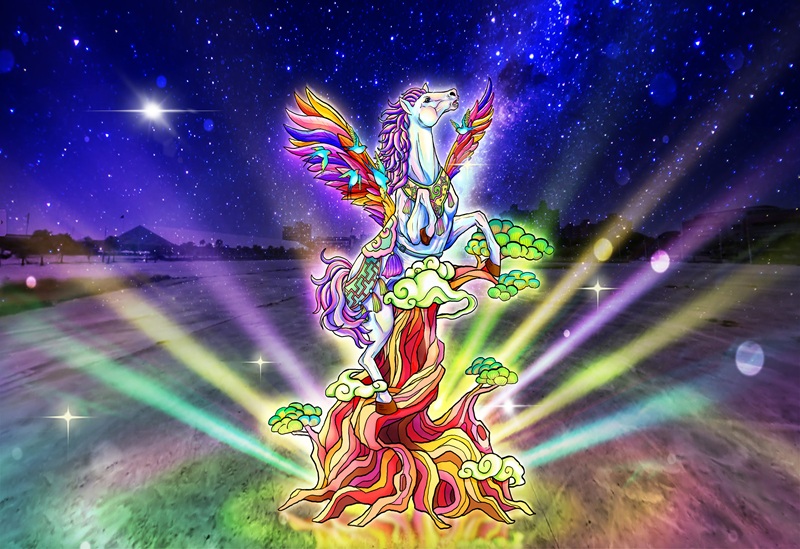 꿈을 싣고 비상하는 천마